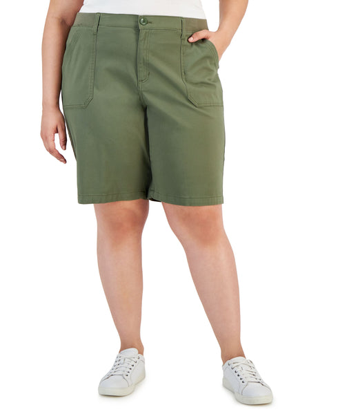 Karen Scott Plus Size Bermuda Shorts